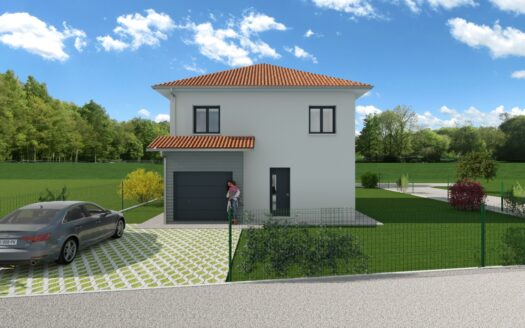 Tullins – MAISON 100m2 + TERRAINS